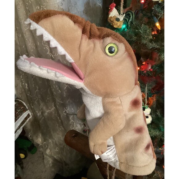 Dinosaur Hand Puppet Lot 2 Aurora Plus 1 Unbranded T Rex Pretend Play Toys - Picture 6 of 16